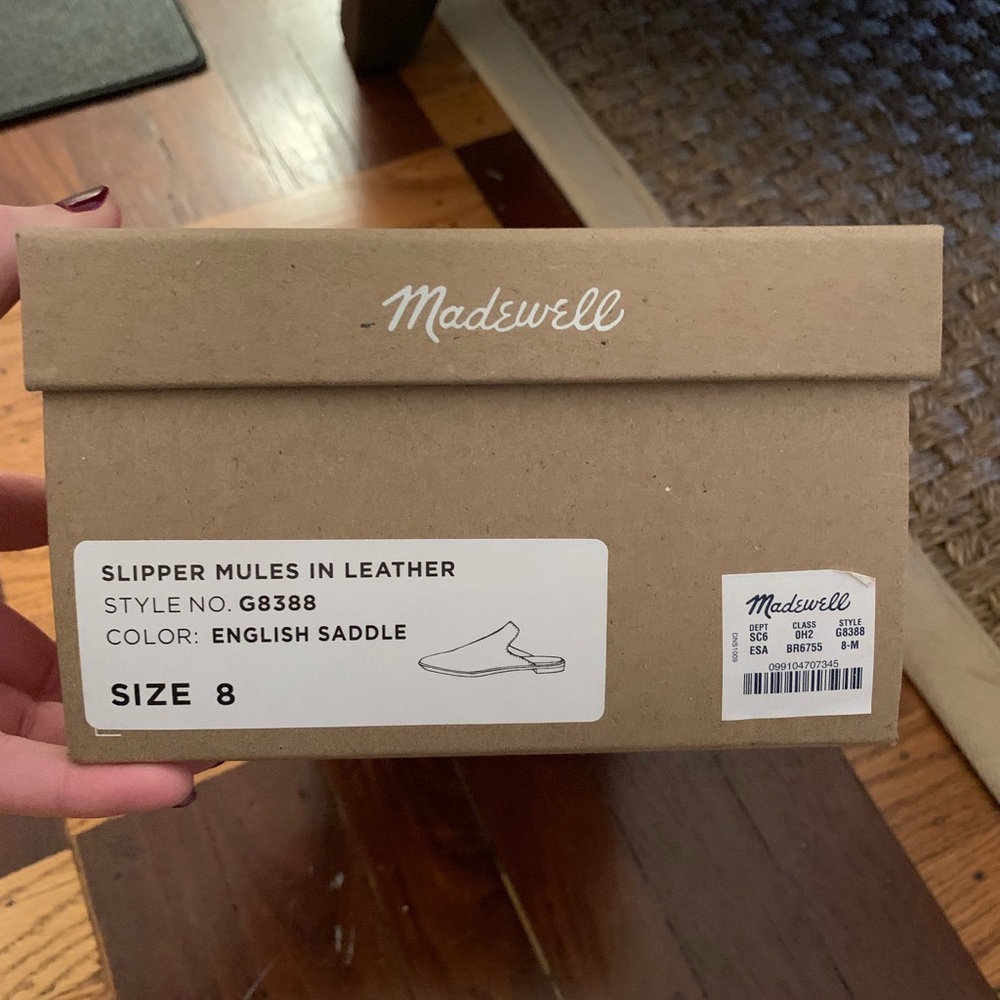 Madewell Leather Mule (Brown)